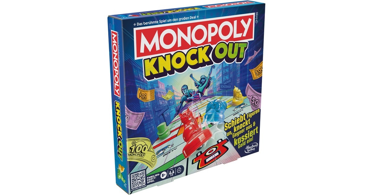 Hasbro Monopoly Knockout, Partyspiel