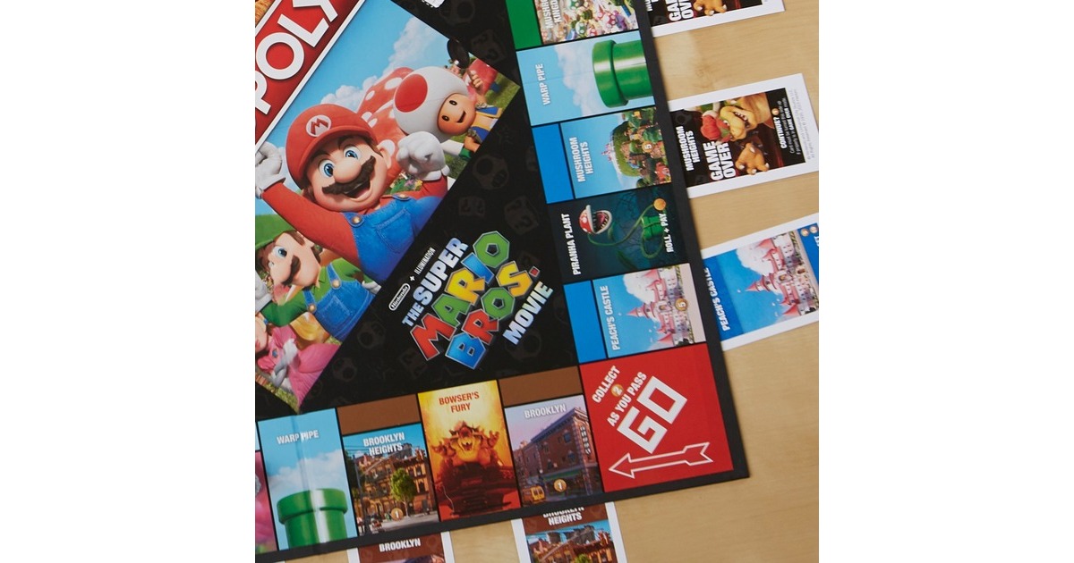 Hasbro Monopoly Super Mario Film Edition, Brettspiel