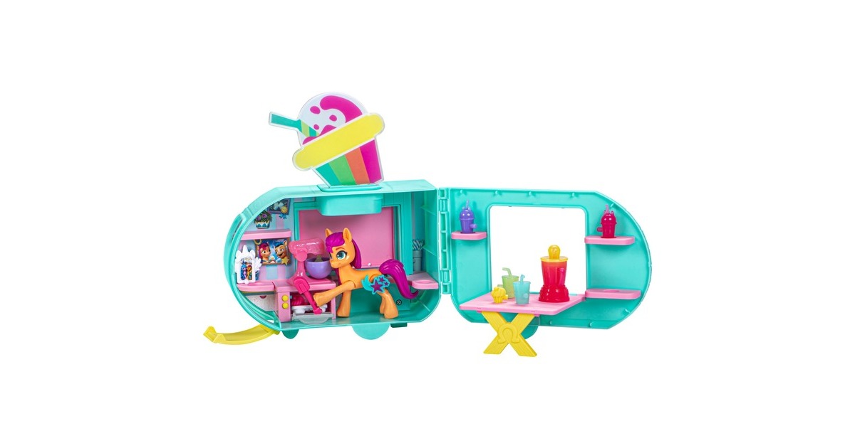 Hasbro My Little Pony Sunny Starscout Smoothie Truck, Spielfahrzeug