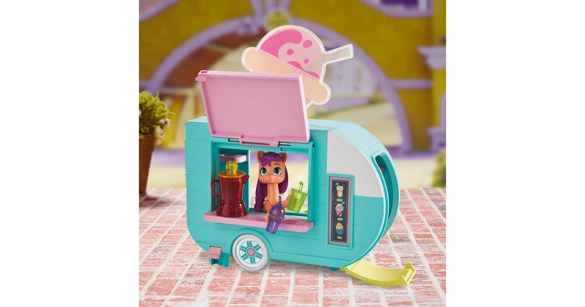 Hasbro My Little Pony Sunny Starscout Smoothie Truck, Spielfahrzeug