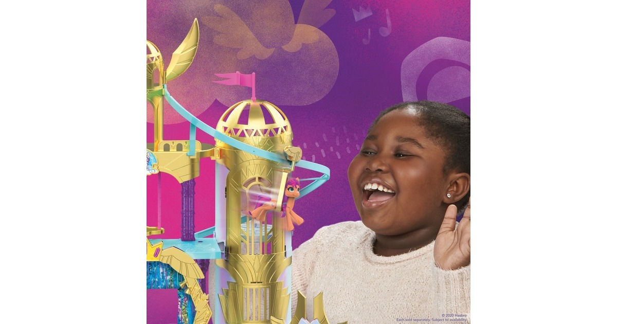 Hasbro My Little Pony - A New Generation Königliche Schlossrutsche, Spielgebäude