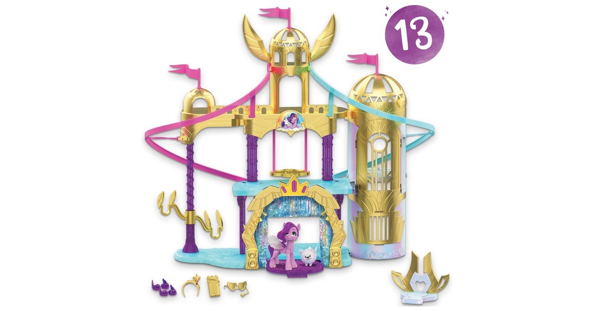 Hasbro My Little Pony - A New Generation Königliche Schlossrutsche, Spielgebäude