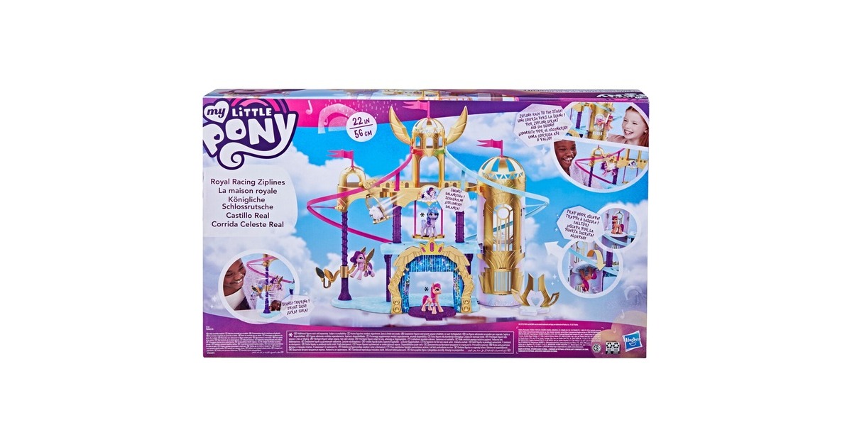 Hasbro My Little Pony - A New Generation Königliche Schlossrutsche, Spielgebäude