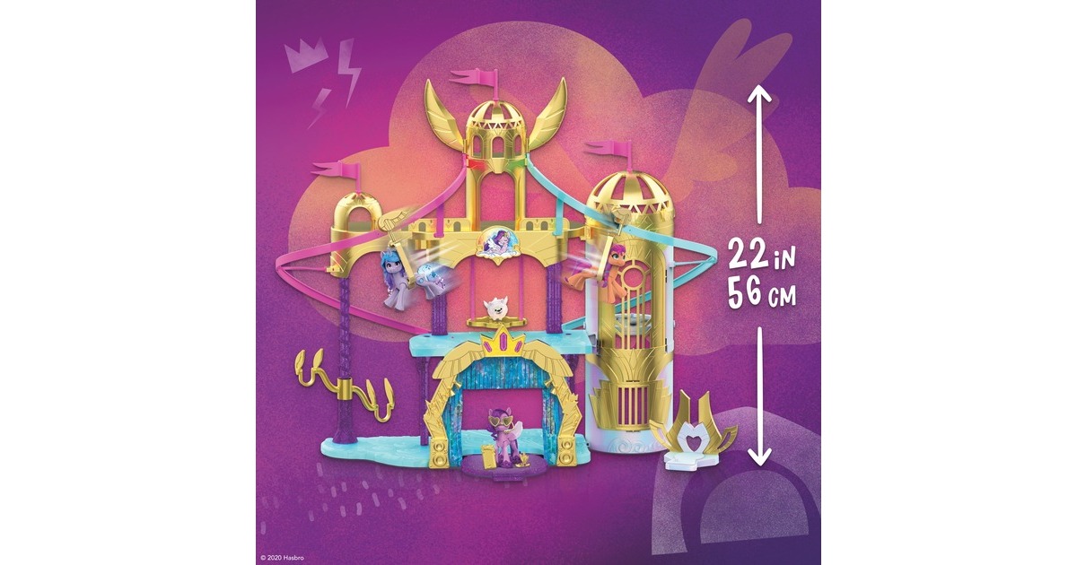 Hasbro My Little Pony - A New Generation Königliche Schlossrutsche, Spielgebäude