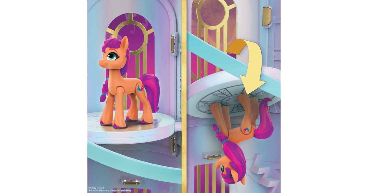 Hasbro My Little Pony - A New Generation Königliche Schlossrutsche, Spielgebäude
