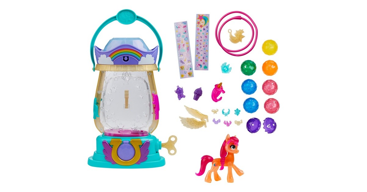 Hasbro My Little Pony - Eine neue Generation Farbenspiel-Laterne Sunny Starscout, Spielfigur
