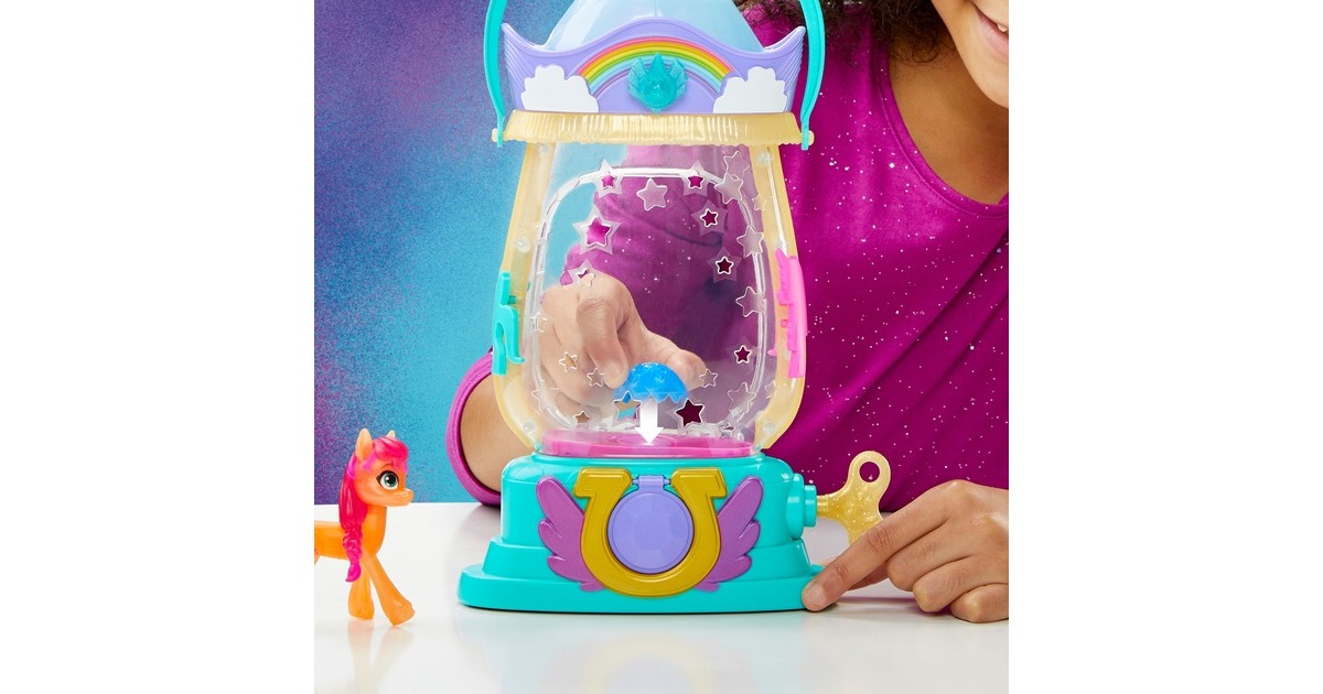 Hasbro My Little Pony - Eine neue Generation Farbenspiel-Laterne Sunny Starscout, Spielfigur
