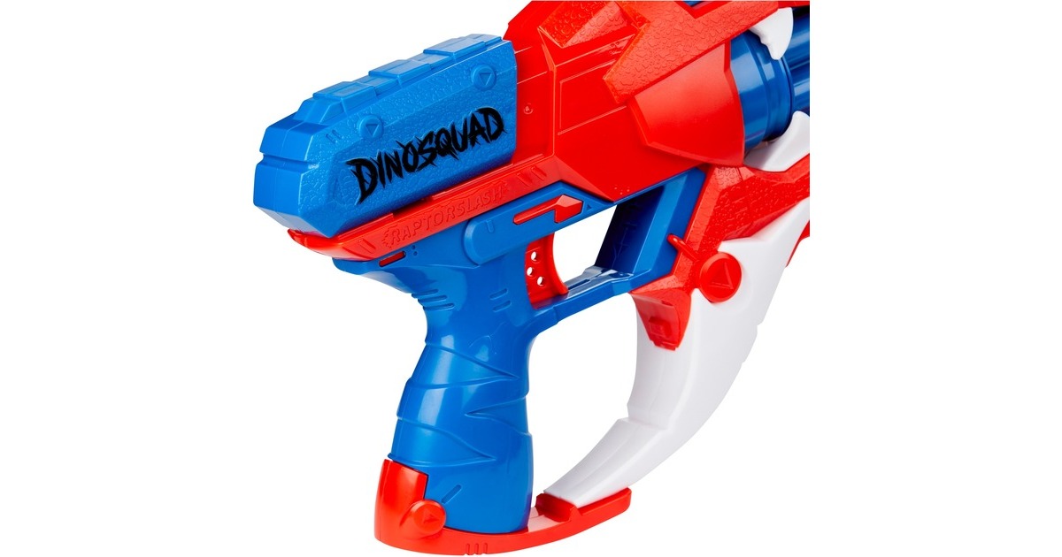 Hasbro Nerf DinoSquad Raptor-Slash, Nerf Gun(rot/blau)