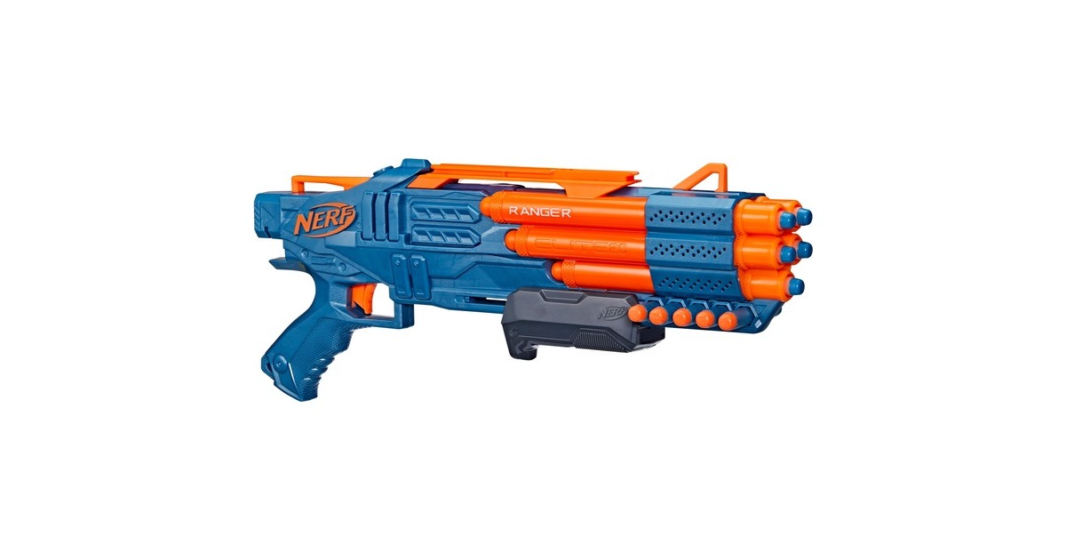 Hasbro Nerf Elite 2.0 Ranger PD-5, Nerf Gun(blaugrau/orange)
