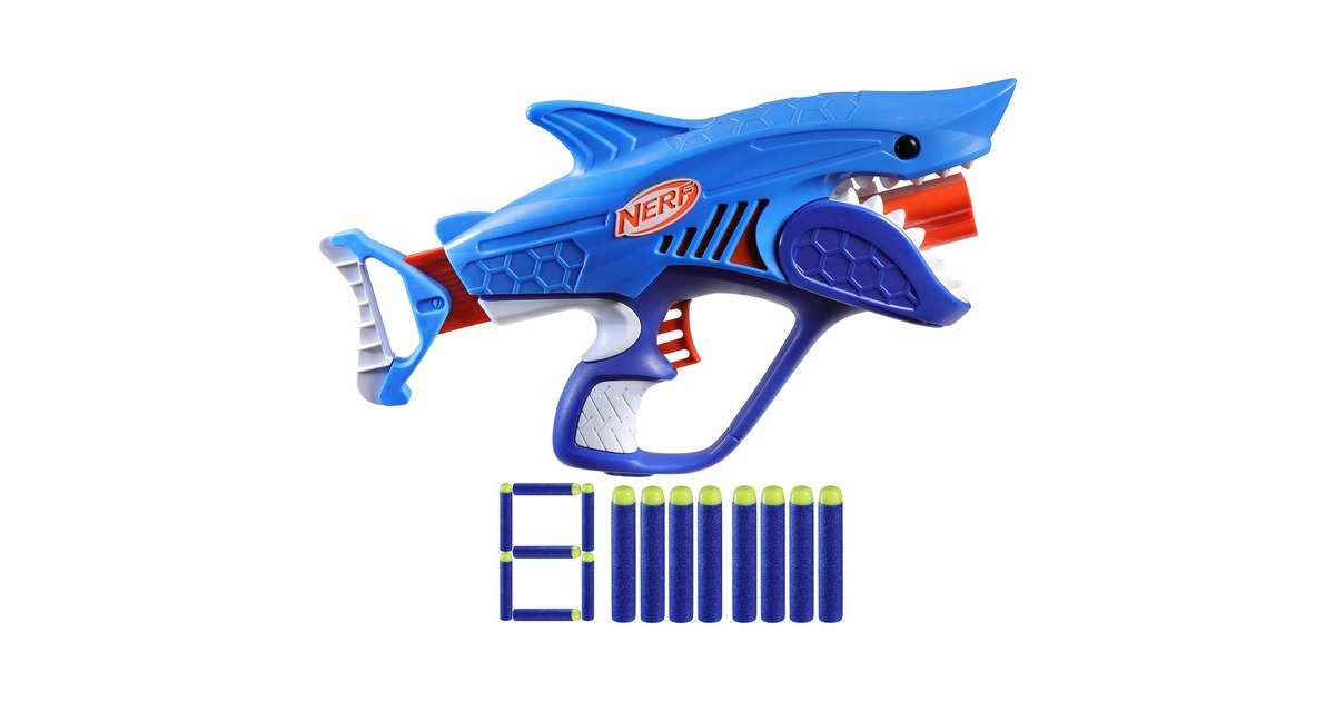 Hasbro Nerf Jr Wild Sharkfire, Nerf Gun