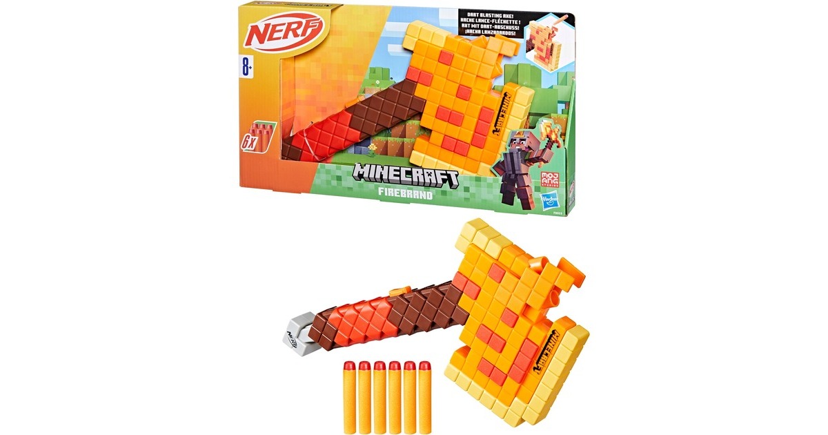 Hasbro Nerf Minecraft Firebrand, Nerf Gun