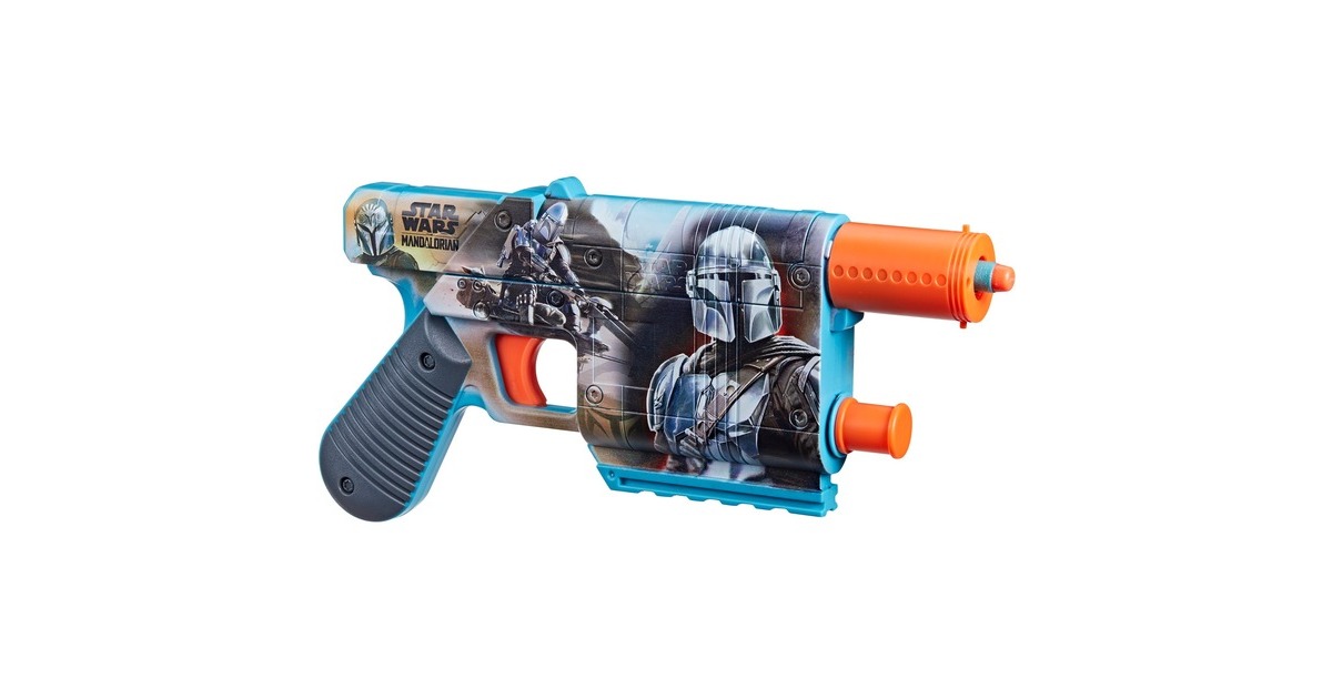 Hasbro Nerf Star Wars The Mandalorian Blaster, Dartblaster(mehrfarbig)
