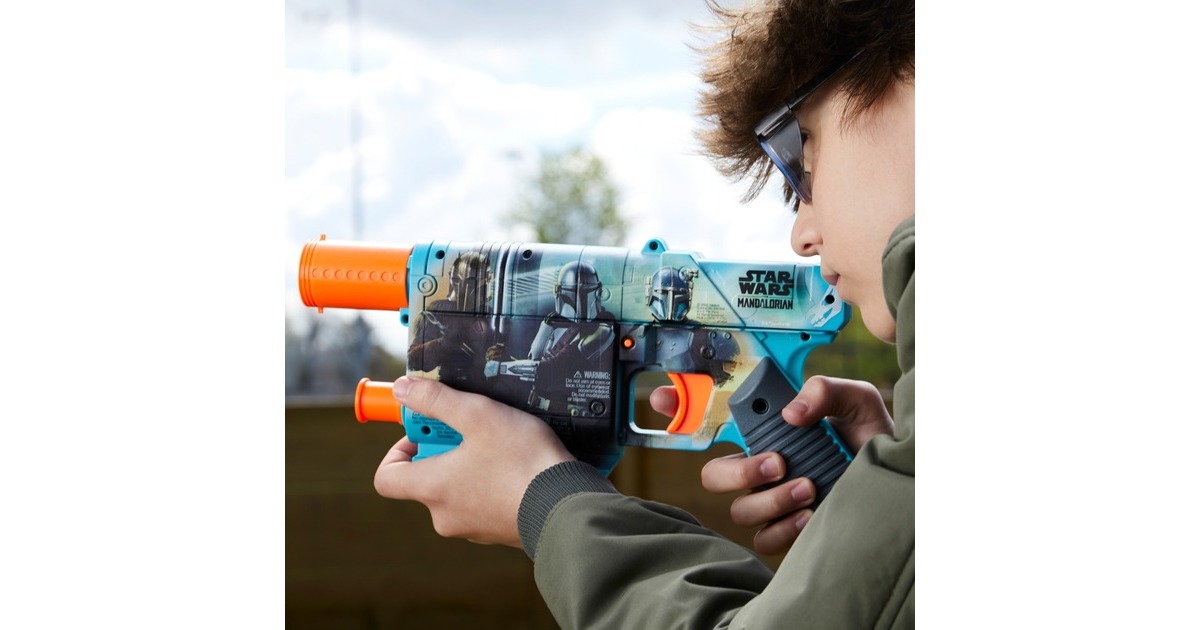 Hasbro Nerf Star Wars The Mandalorian Blaster, Dartblaster(mehrfarbig)