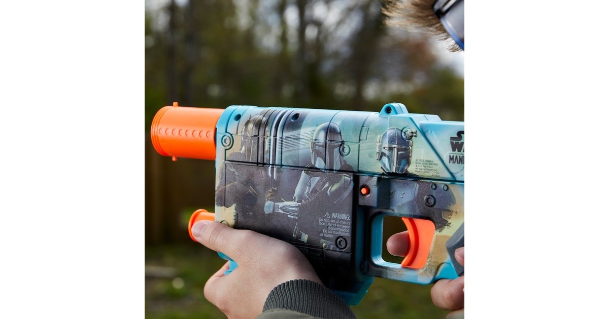 Hasbro Nerf Star Wars The Mandalorian Blaster, Dartblaster(mehrfarbig)