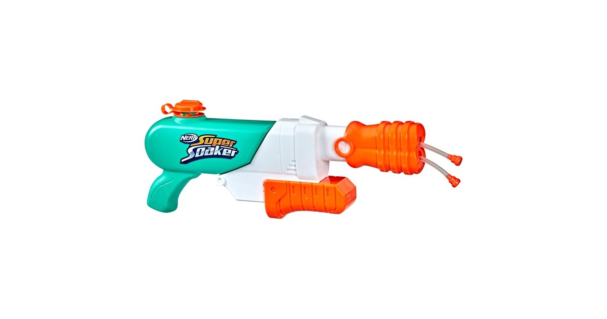 Hasbro Nerf Super Soaker Hydro Frenzy, Wasserpistole(türkis/weiß)