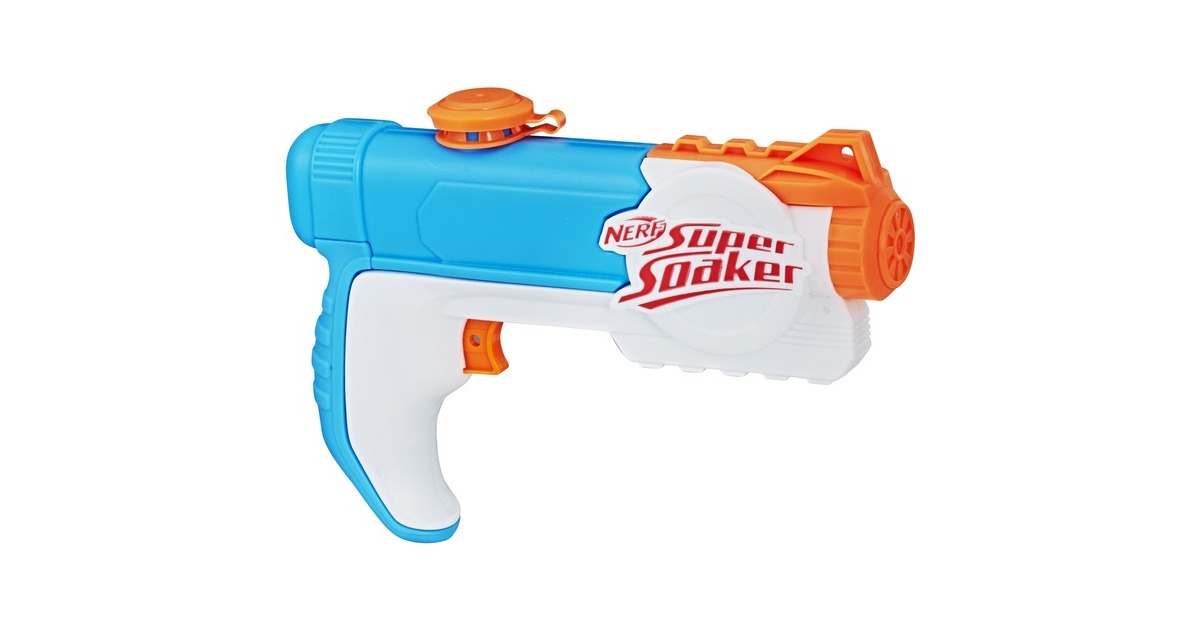 Hasbro Nerf Super Soaker Piranha, Wasserpistole(blau/weiß)