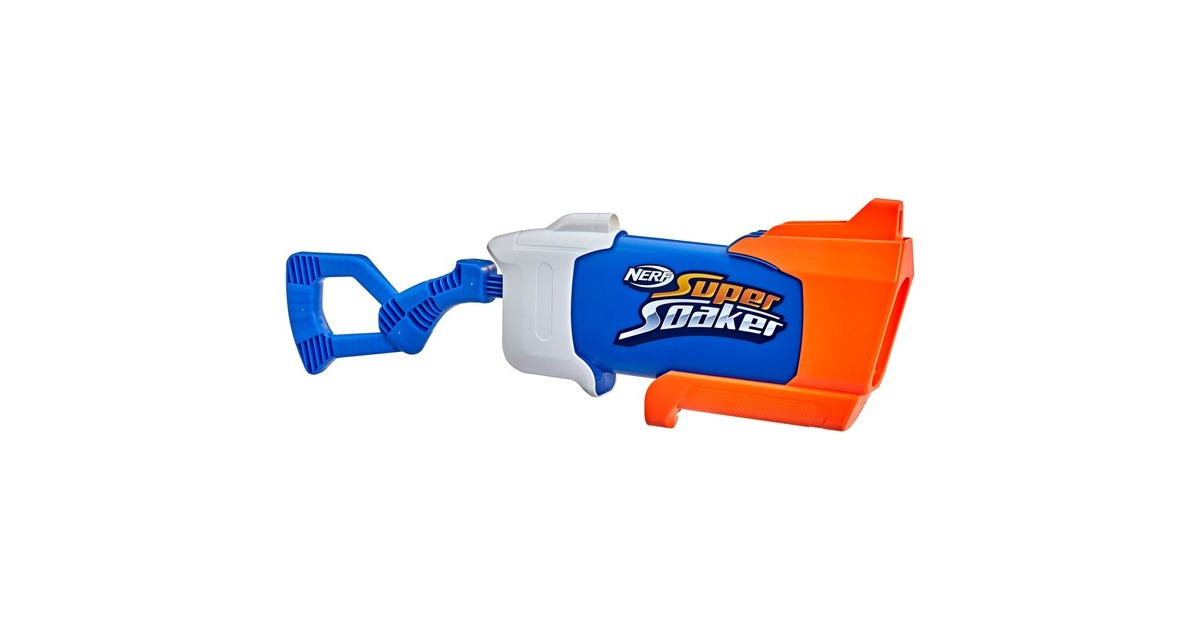 Hasbro Nerf Super Soaker Rainstorm, Wasserpistole(blau/orange)