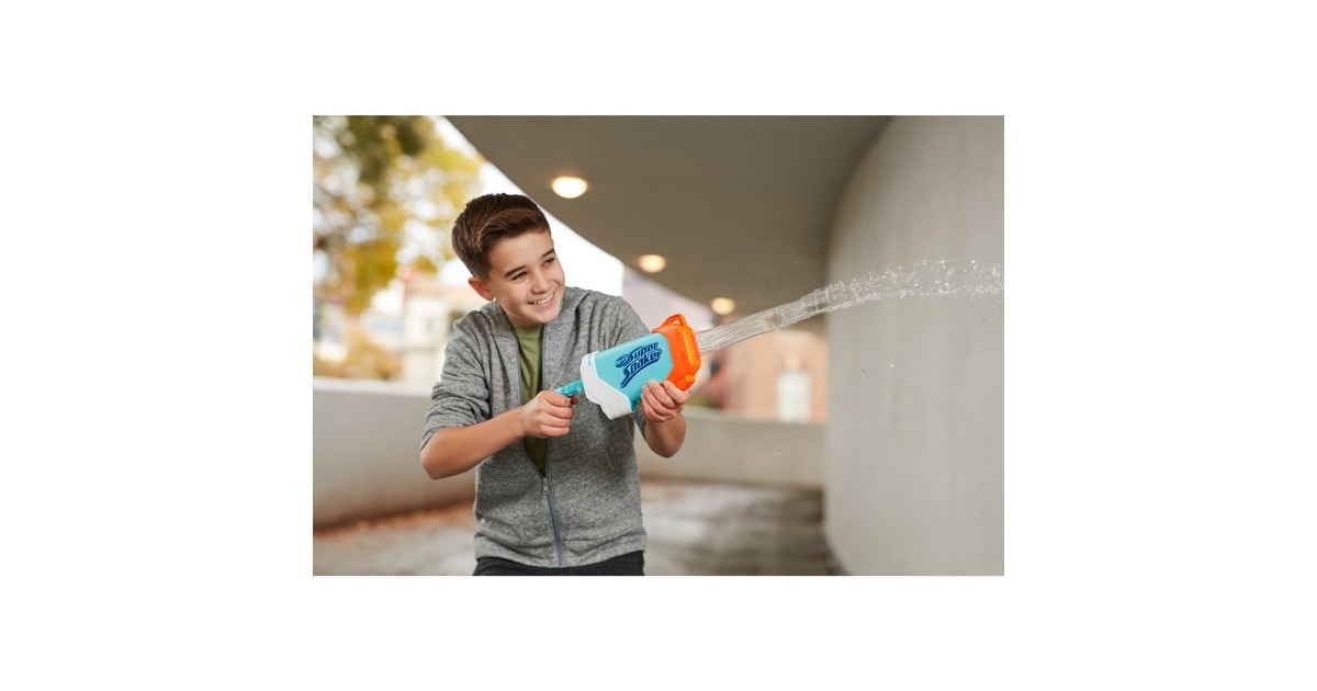Hasbro Nerf Super Soaker Torrent, Wasserpistole(hellblau/weiß)