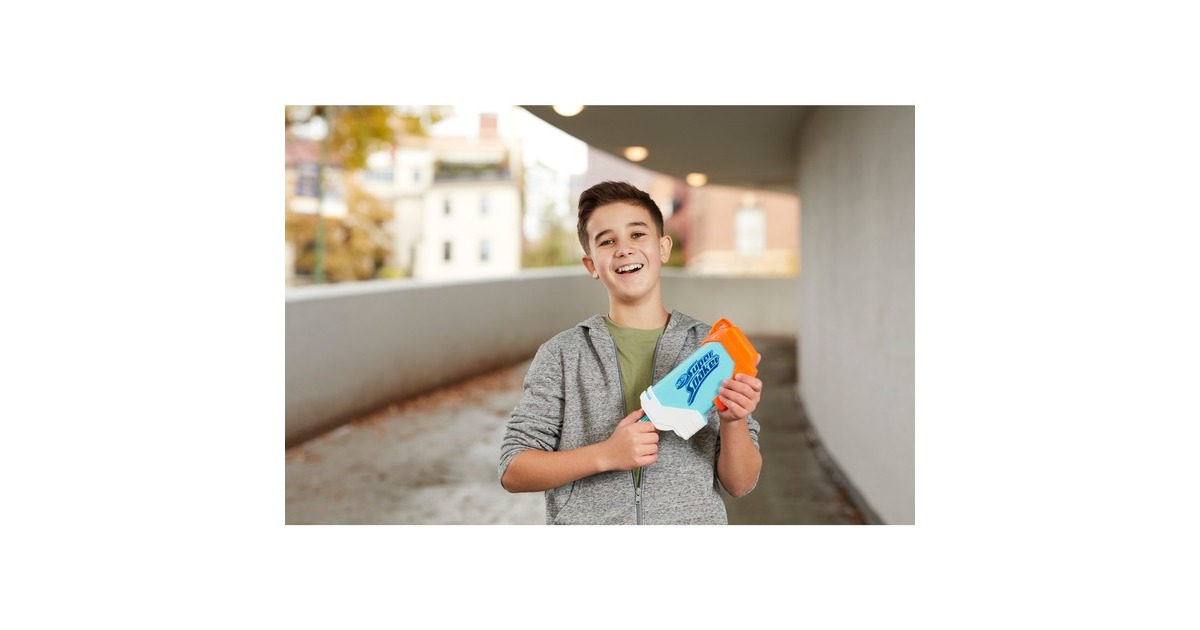 Hasbro Nerf Super Soaker Torrent, Wasserpistole(hellblau/weiß)