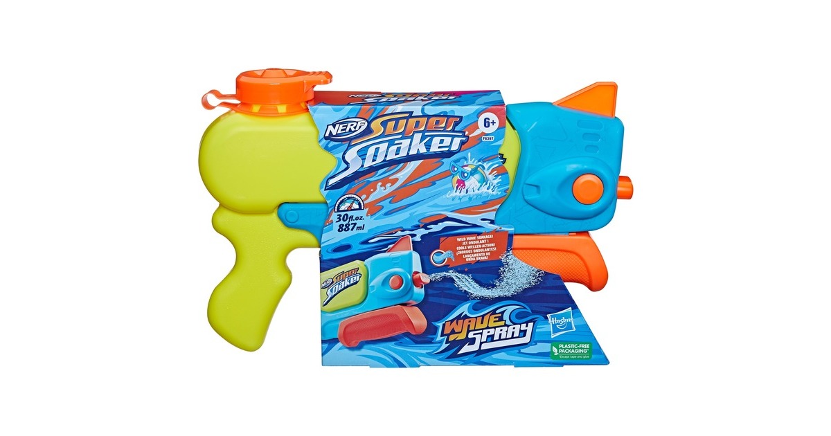 Hasbro Nerf Super Soaker Wave Spray, Wasserpistole