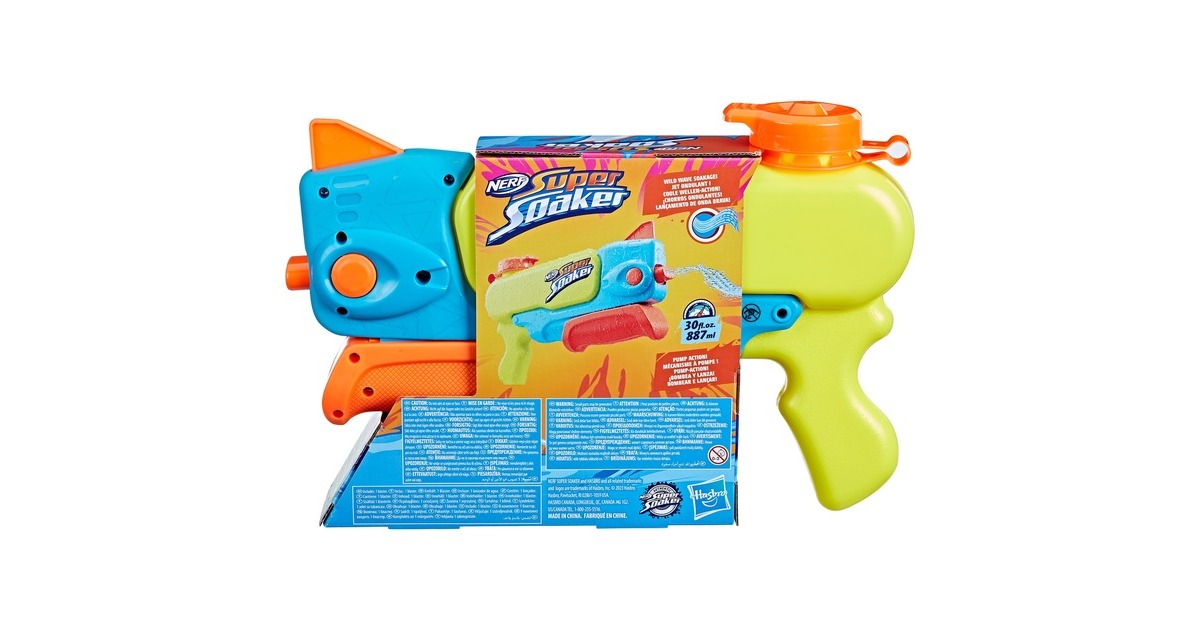 Hasbro Nerf Super Soaker Wave Spray, Wasserpistole