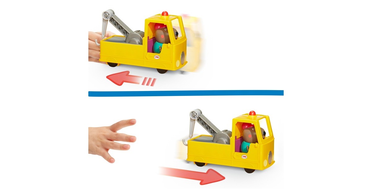 Hasbro Peppa Pig Opa Kläffs Abschleppwagen, Spielfigur