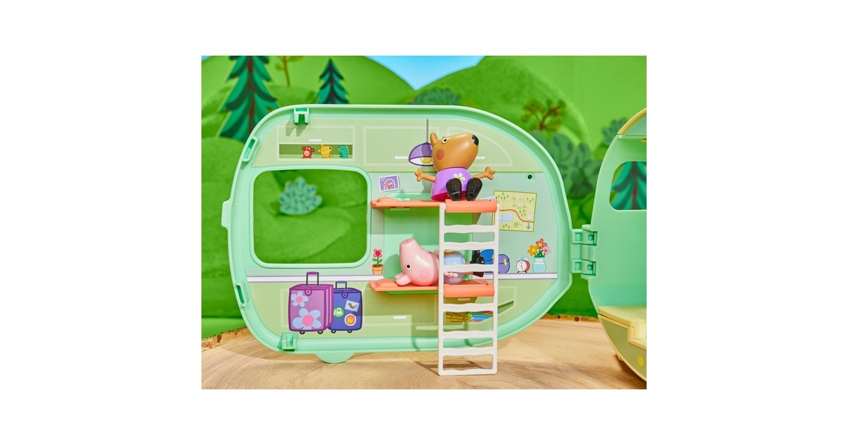 Hasbro Peppa Pig Peppas Wohnanhänger, Spielfigur