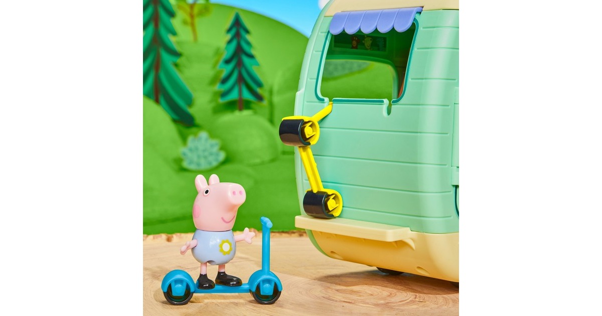 Hasbro Peppa Pig Peppas Wohnanhänger, Spielfigur