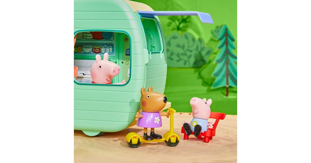 Hasbro Peppa Pig Peppas Wohnanhänger, Spielfigur