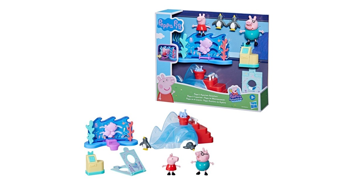 Hasbro Peppa Wutz Peppa im Meeresmuseum, Spielfigur