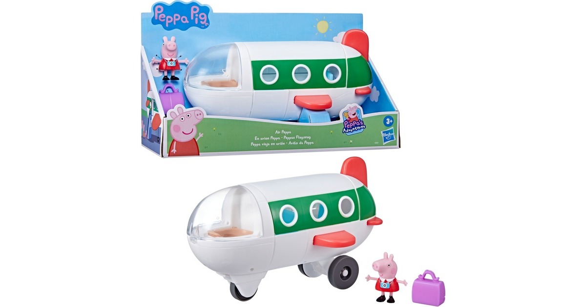 Hasbro Peppa Wutz Peppas Flugzeug, Spielfigur