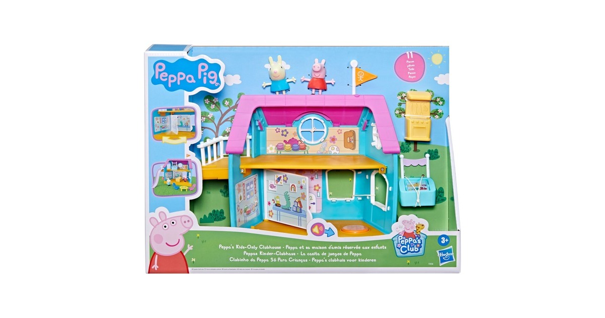 Hasbro Peppa Wutz Peppas Kinder-Clubhaus, Spielgebäude