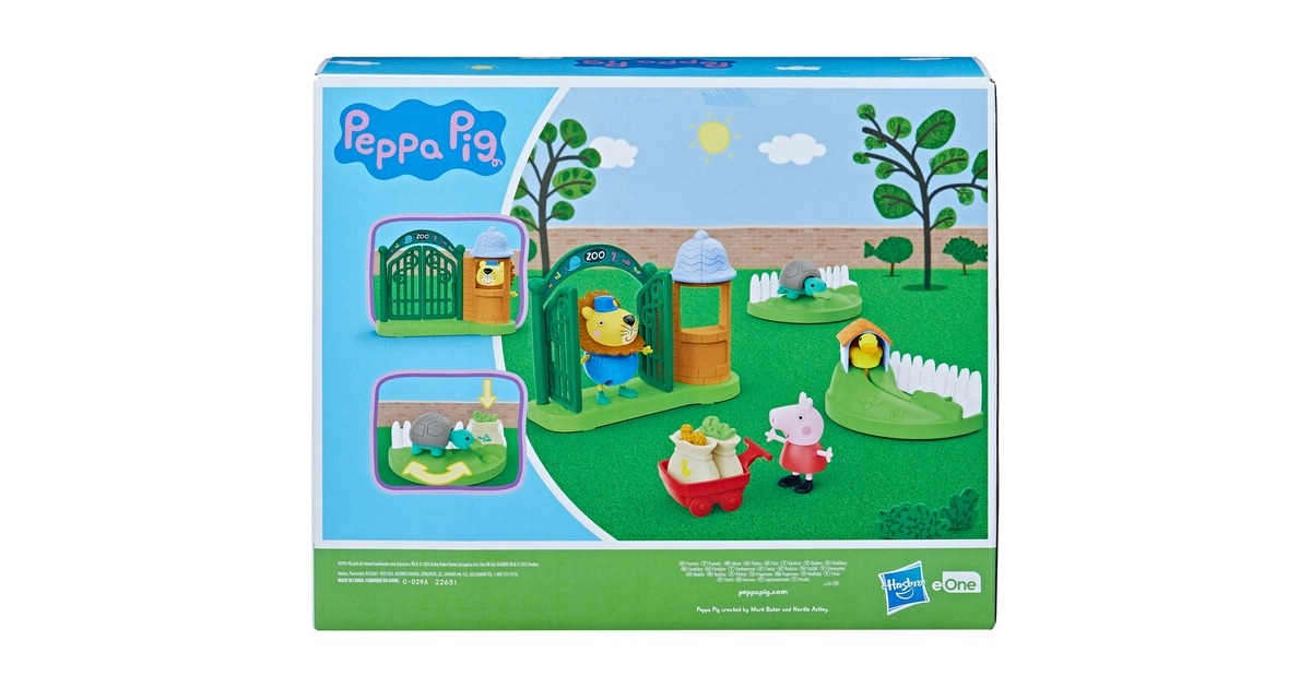 Hasbro Peppa Wutz - Peppa besucht den Zoo, Spielfigur