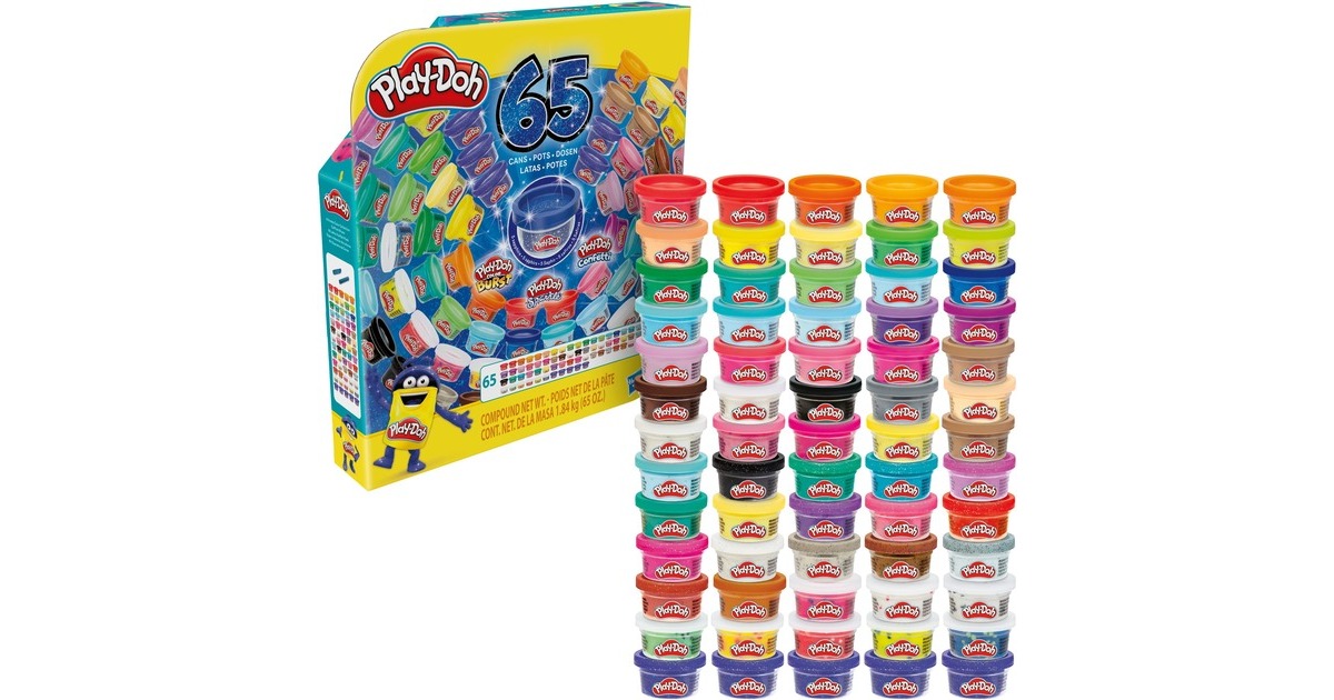 Hasbro Play-Doh 65-Jahre Vielfalt-Pack, Kneten