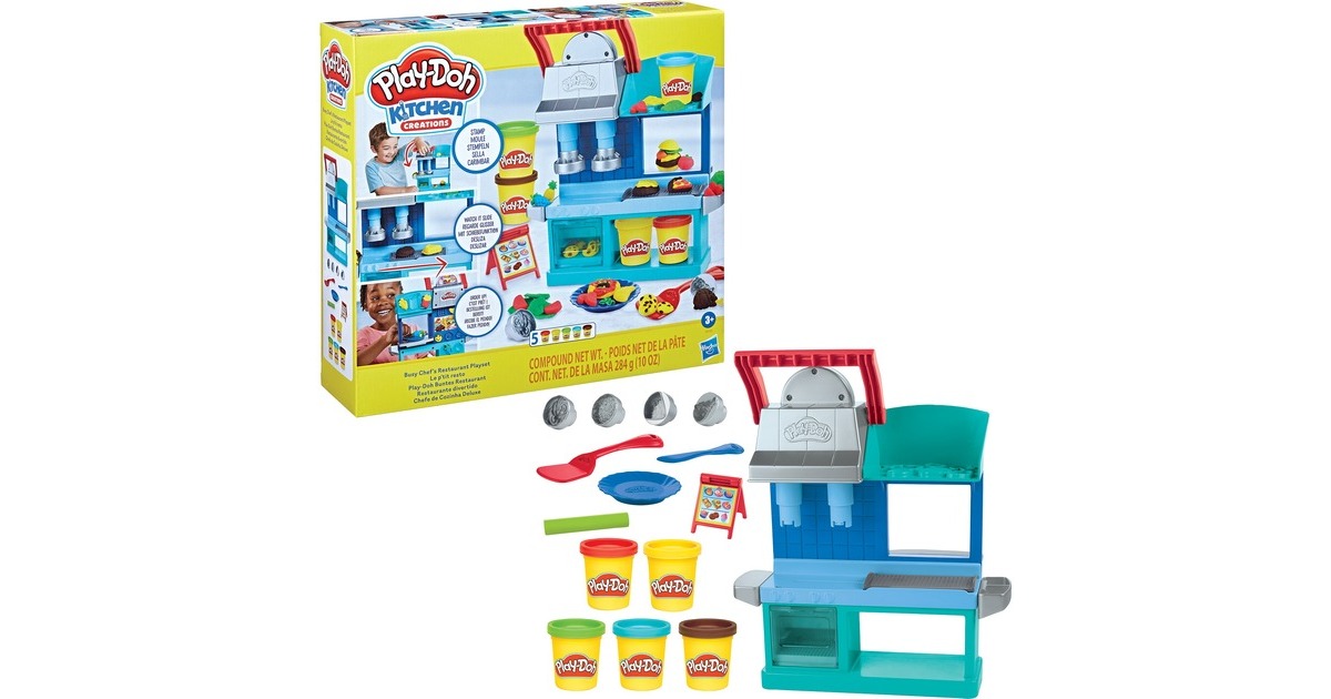 Hasbro Play-Doh Buntes Restaurant, Kneten