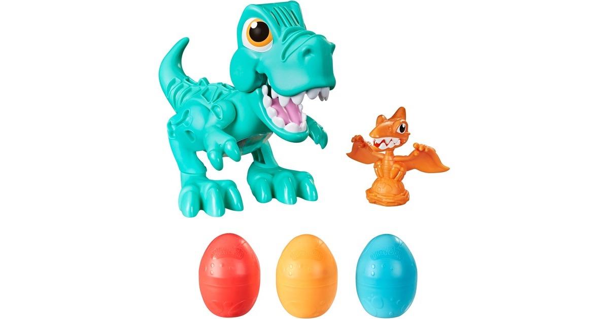 Hasbro Play-Doh Dino Crew Gefräßiger Tyrannosaurus, Kneten
