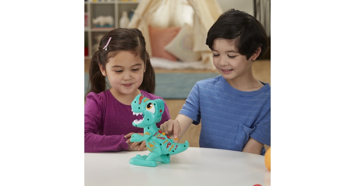 Hasbro Play-Doh Dino Crew Gefräßiger Tyrannosaurus, Kneten