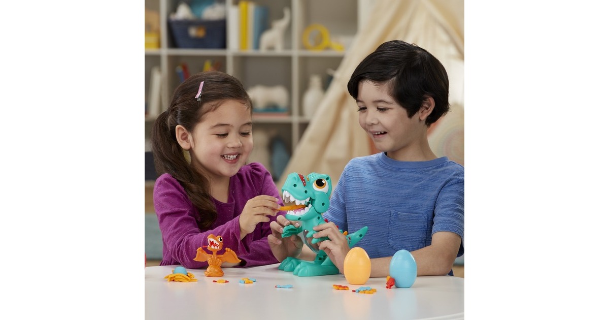 Hasbro Play-Doh Dino Crew Gefräßiger Tyrannosaurus, Kneten
