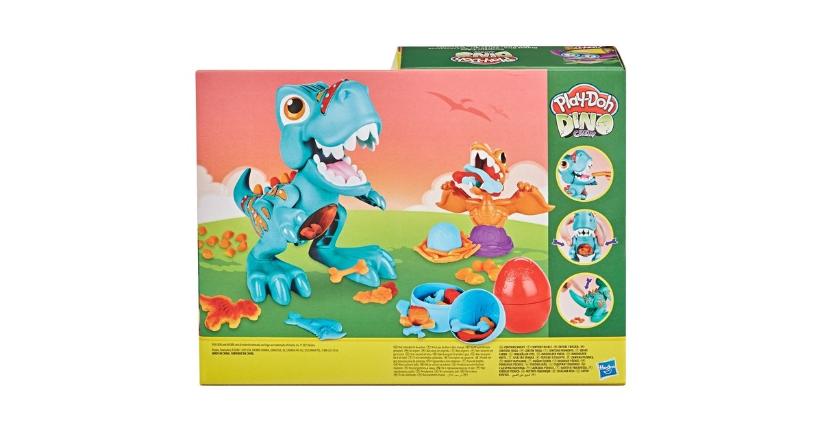 Hasbro Play-Doh Dino Crew Gefräßiger Tyrannosaurus, Kneten