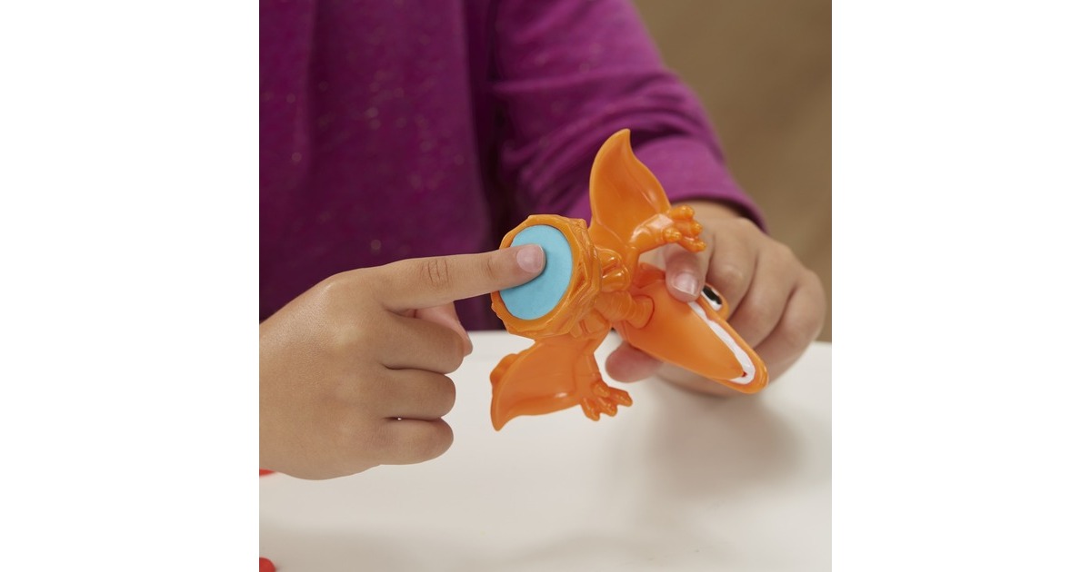 Hasbro Play-Doh Dino Crew Gefräßiger Tyrannosaurus, Kneten