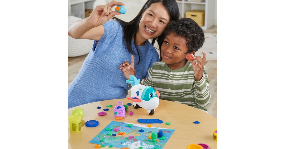 Hasbro Play-Doh Flugi, das Flugzeug, Kneten