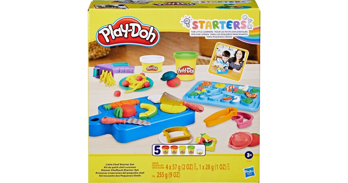 Hasbro Play-Doh Kleiner Chefkoch Starter-Set, Kneten