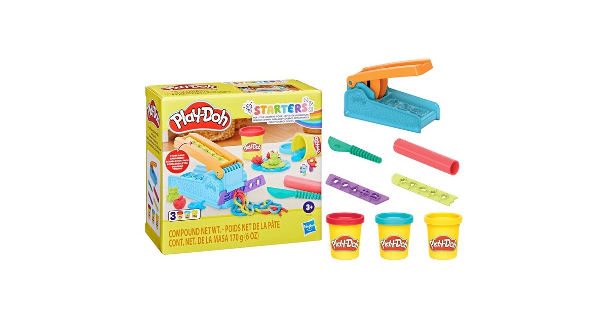 Hasbro Play-Doh Knetwerk Starter-Set, Kneten