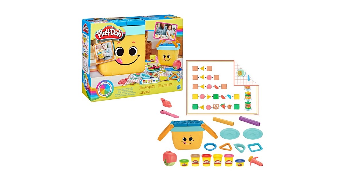 Hasbro Play-Doh Korbi, der Picknick-Korb, Kneten