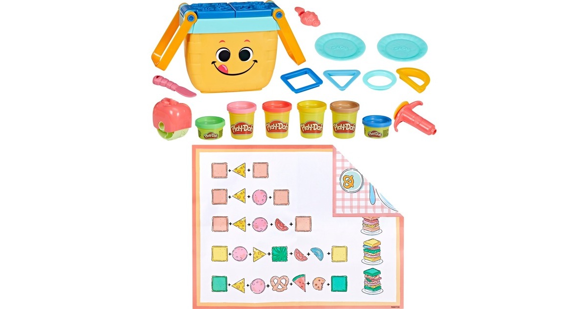 Hasbro Play-Doh Korbi, der Picknick-Korb, Kneten