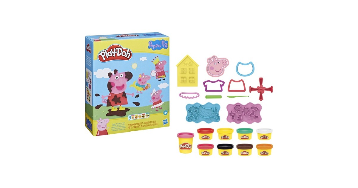Hasbro Play-Doh Peppa Wutz Stylingset, Kneten