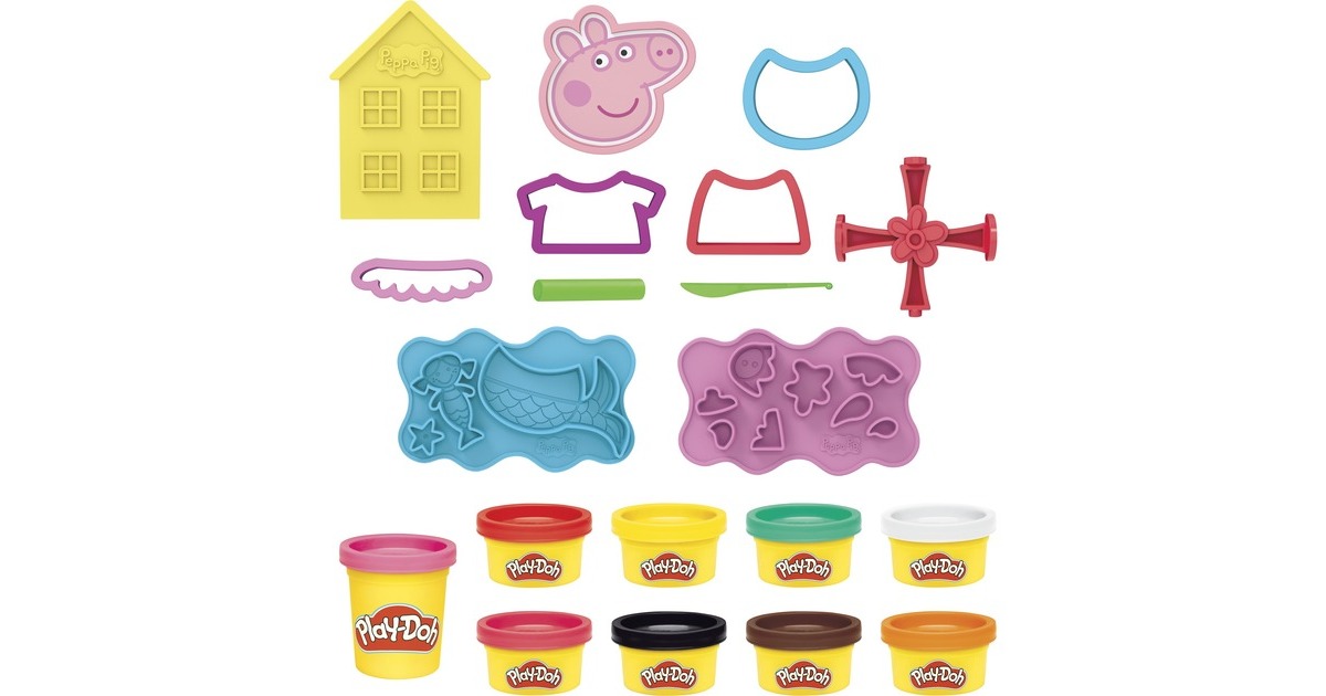Hasbro Play-Doh Peppa Wutz Stylingset, Kneten