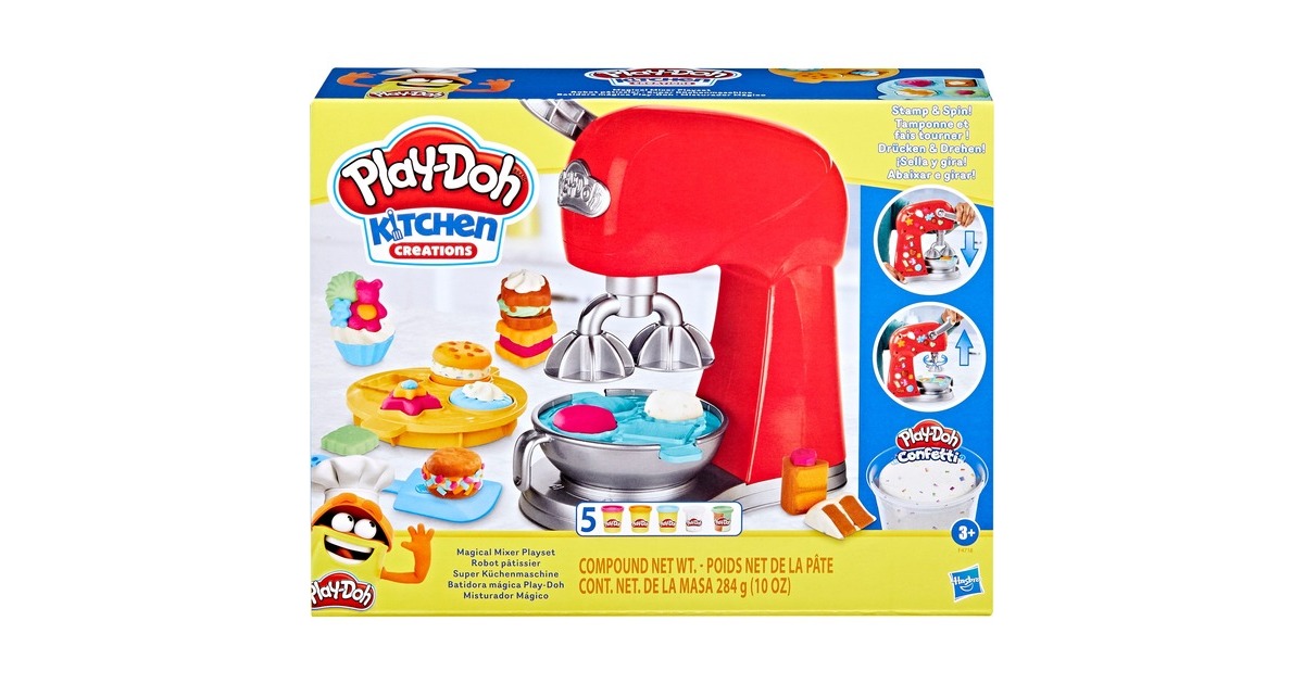 Hasbro Play-Doh Super Küchenmaschine, Kneten