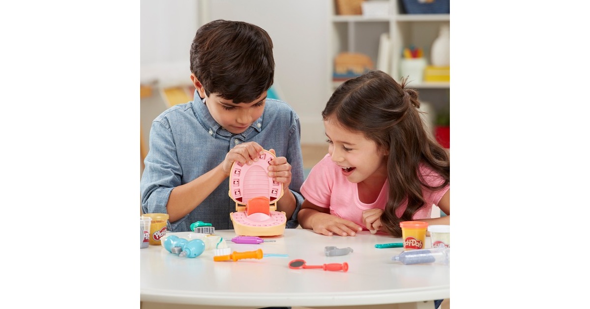 Hasbro Play-Doh Zahnarzt Dr. Wackelzahn, Kneten