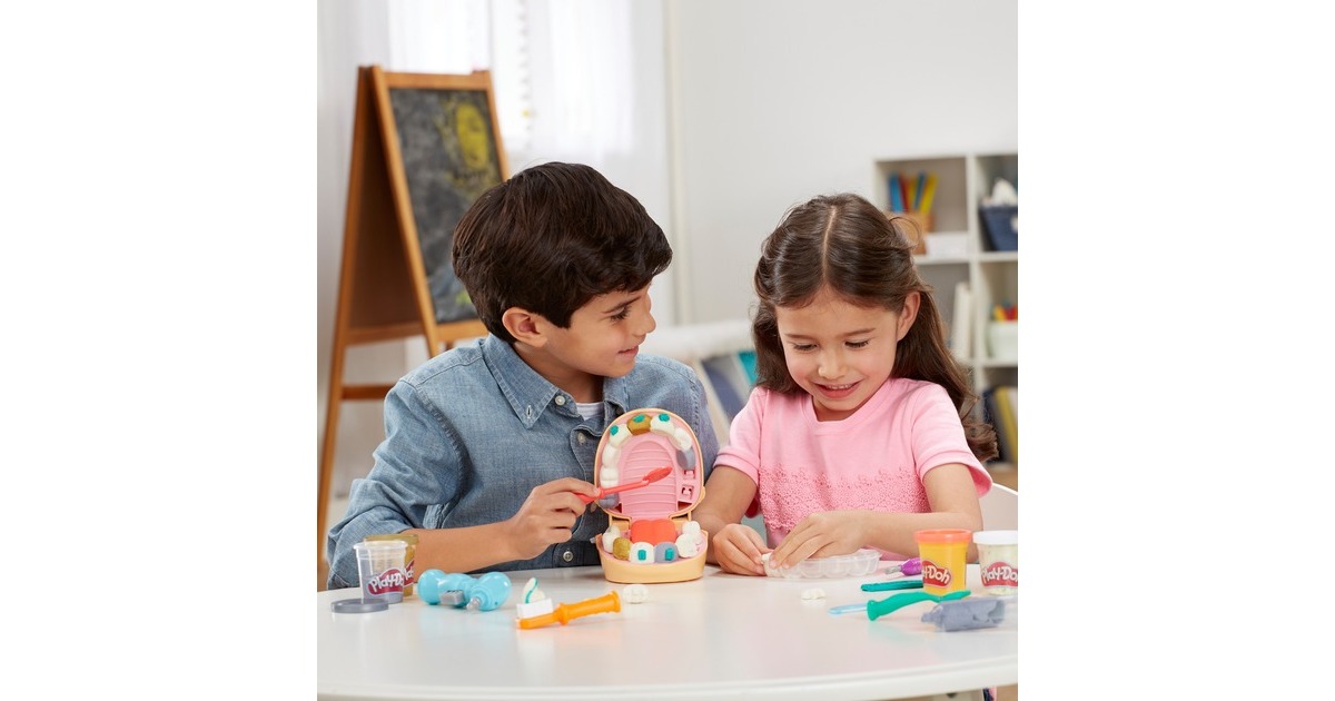 Hasbro Play-Doh Zahnarzt Dr. Wackelzahn, Kneten